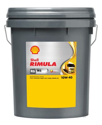 SHELL RIMULA R6 MS 10W40  - SEAU 20L