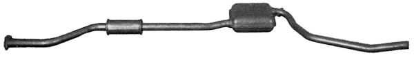 Mittelschalld&auml;mpfer
