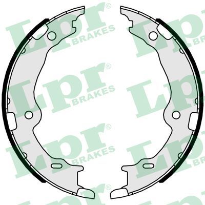 Brake Shoe Set, parking brake 01067