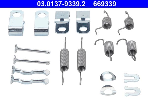 Zubeh&ouml;rsatz, Feststellbremsbacken
