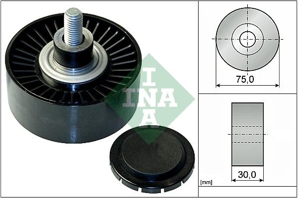 Deflection/Guide Pulley, V-ribbed belt 532 0751 10