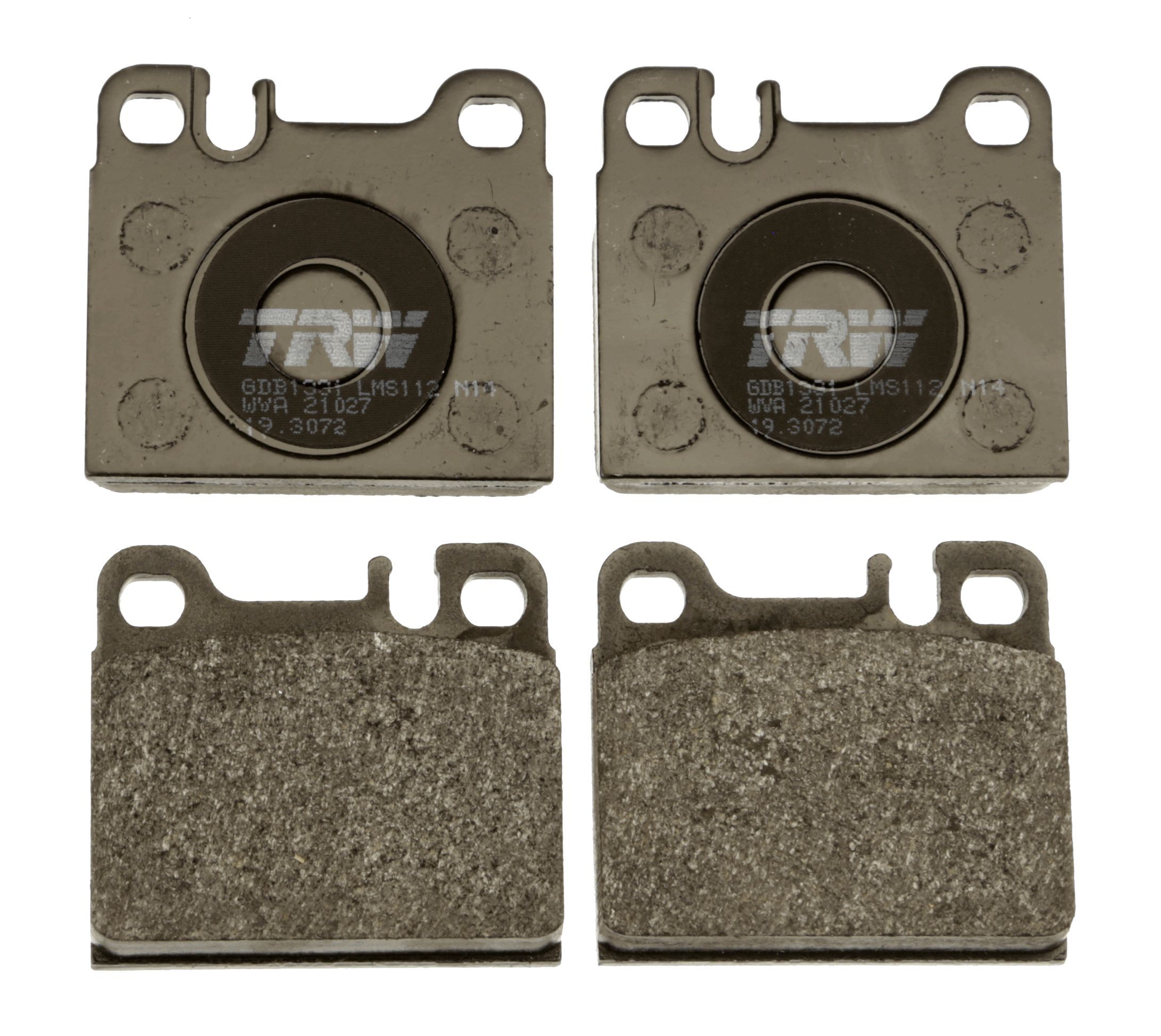 TRW DISC BRAKE PADS - TecDoc 2