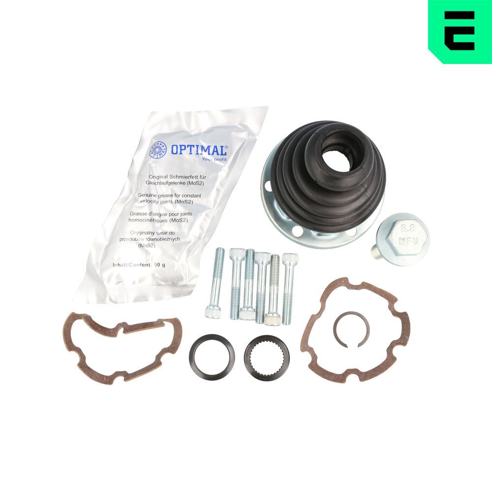 Faltenbalgsatz, Antriebswelle