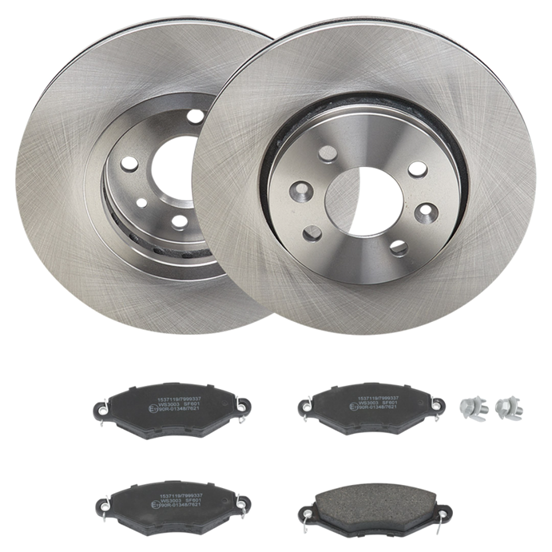 Remmenset, remschijf