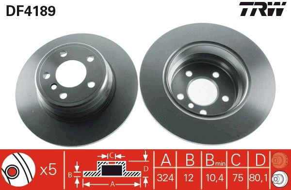 PAIRE DE DISQUES  9900