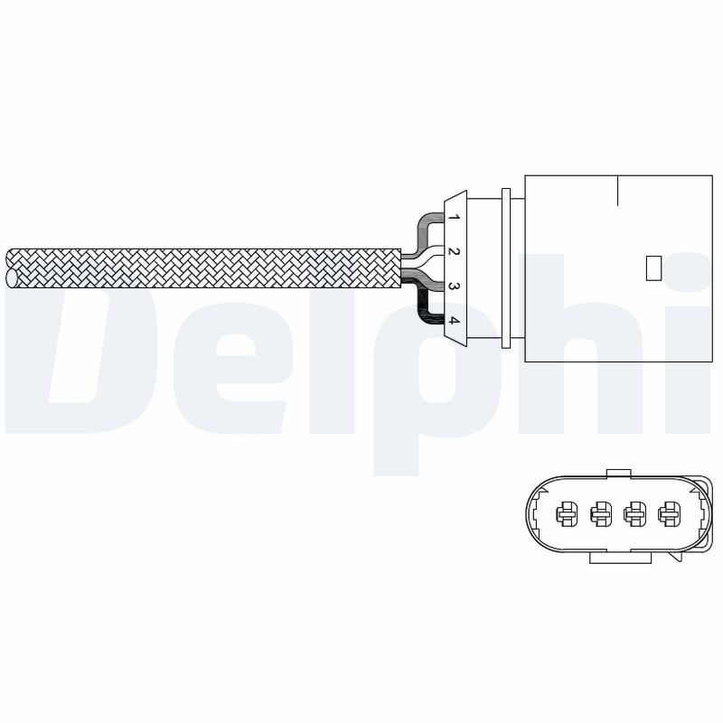 DELPHI ES20338-12B1 Lambda Sensor