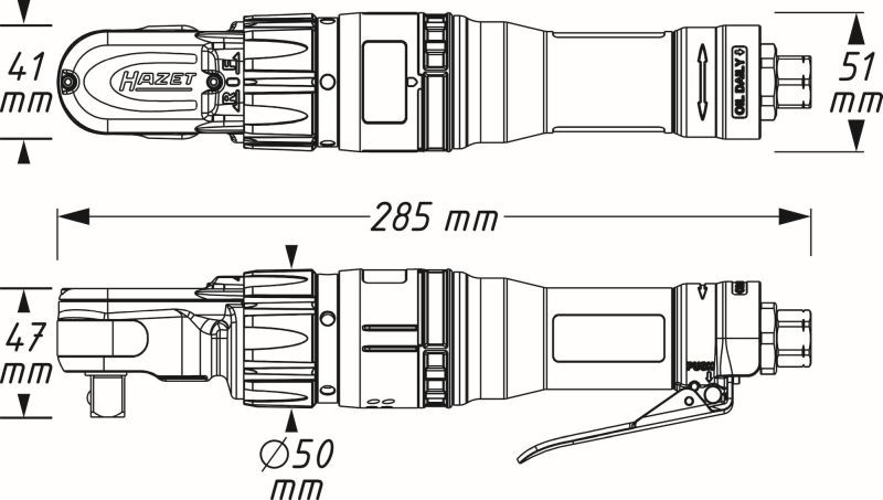 Ratschenschrauber (Druckluft)