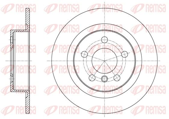 Brake Disc 61597.00