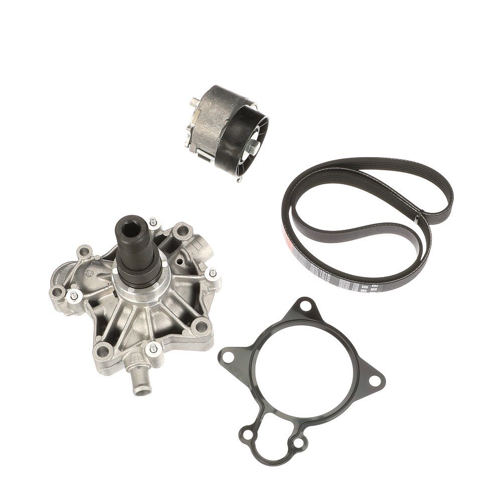 vandens siurblys + V formos rumbuotas diržas, komplektas