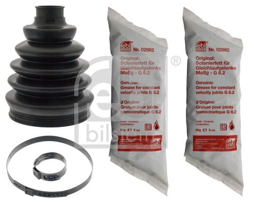 Faltenbalgsatz, Antriebswelle