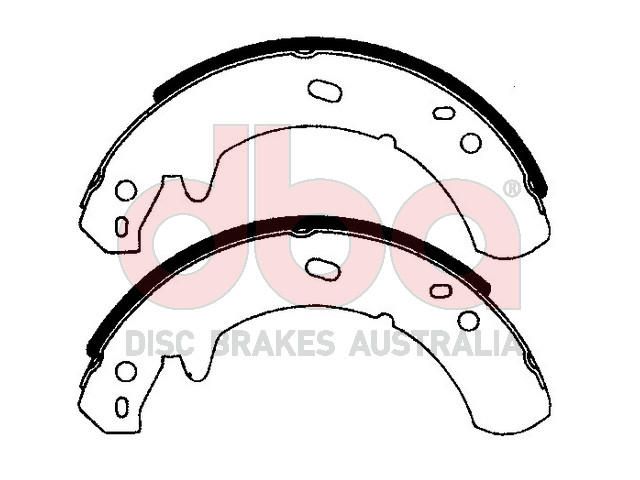 Street Series Brake Shoes [Land Rover Parking Brake 254mm] - TecDoc Only