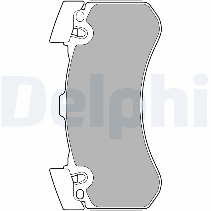 Brake Pad Set, disc brake LP2283