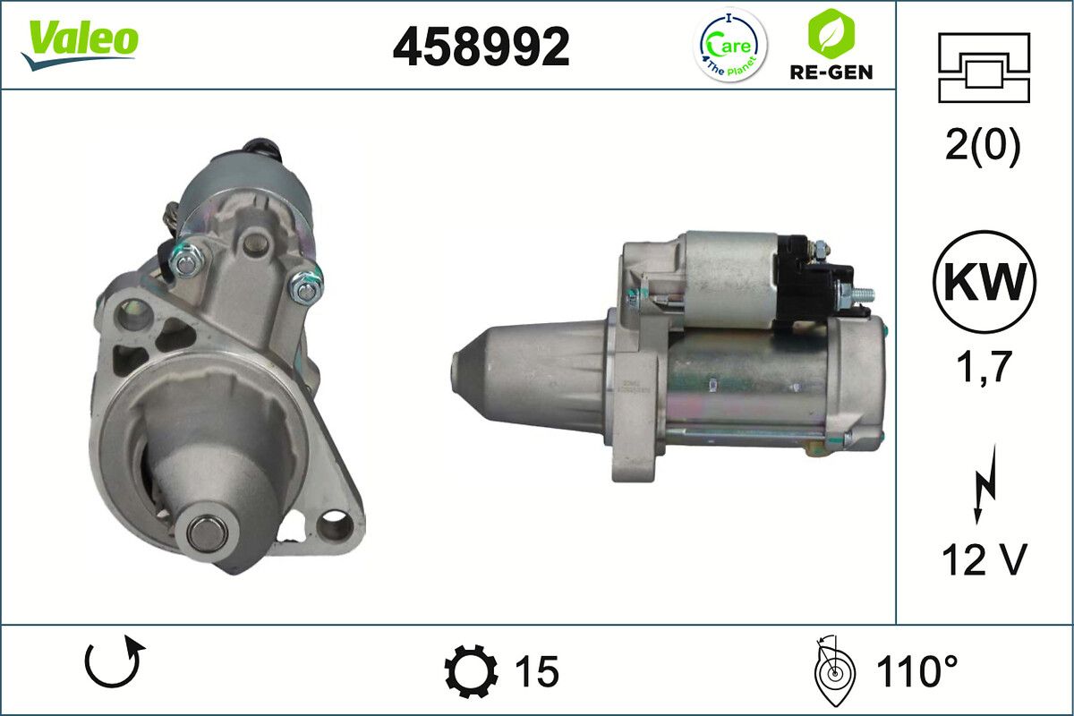 VALEO 458992 - Starter