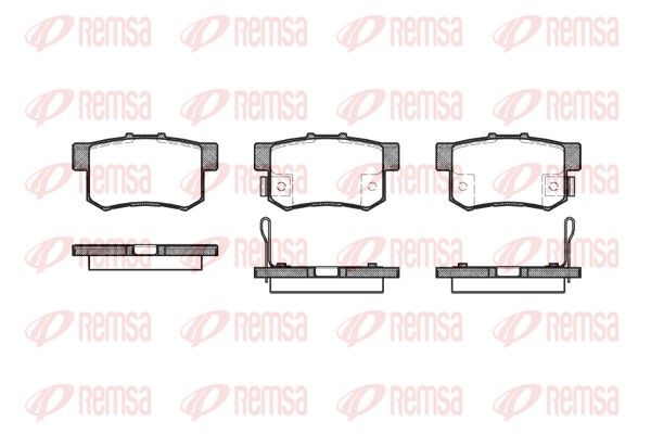 Brake Pad Set, disc brake 0325.12