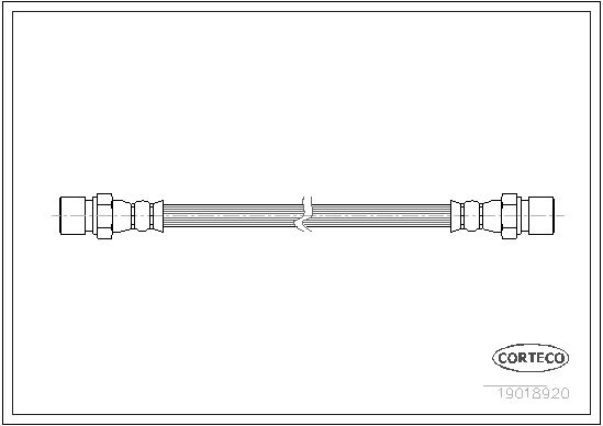 FLEXIBLE DE FREIN VW BEETLE  0705