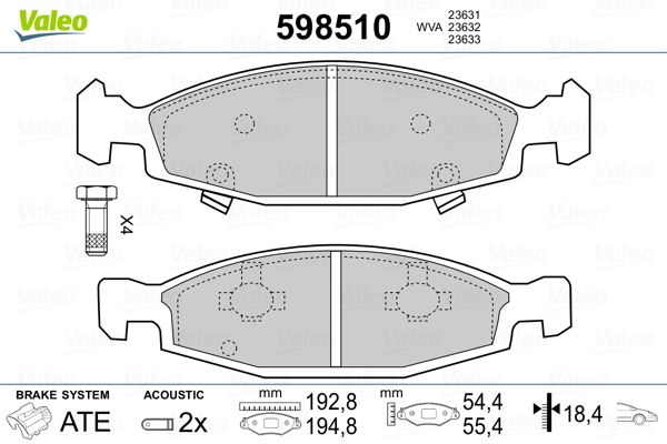 PLAQ FREIN JEEP GRAND CHEROKEE  9900