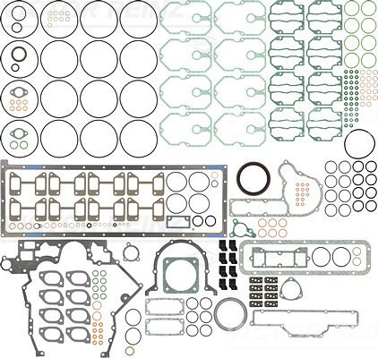 Juego completo de empaques, motor
