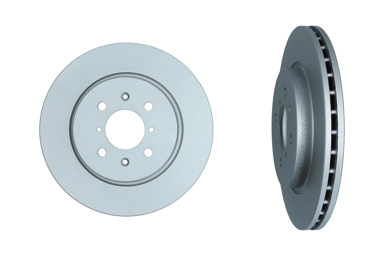 KAMOKA 103566 - Bremsscheibe