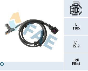 FAE 78294 - Sensor, Raddrehzahl