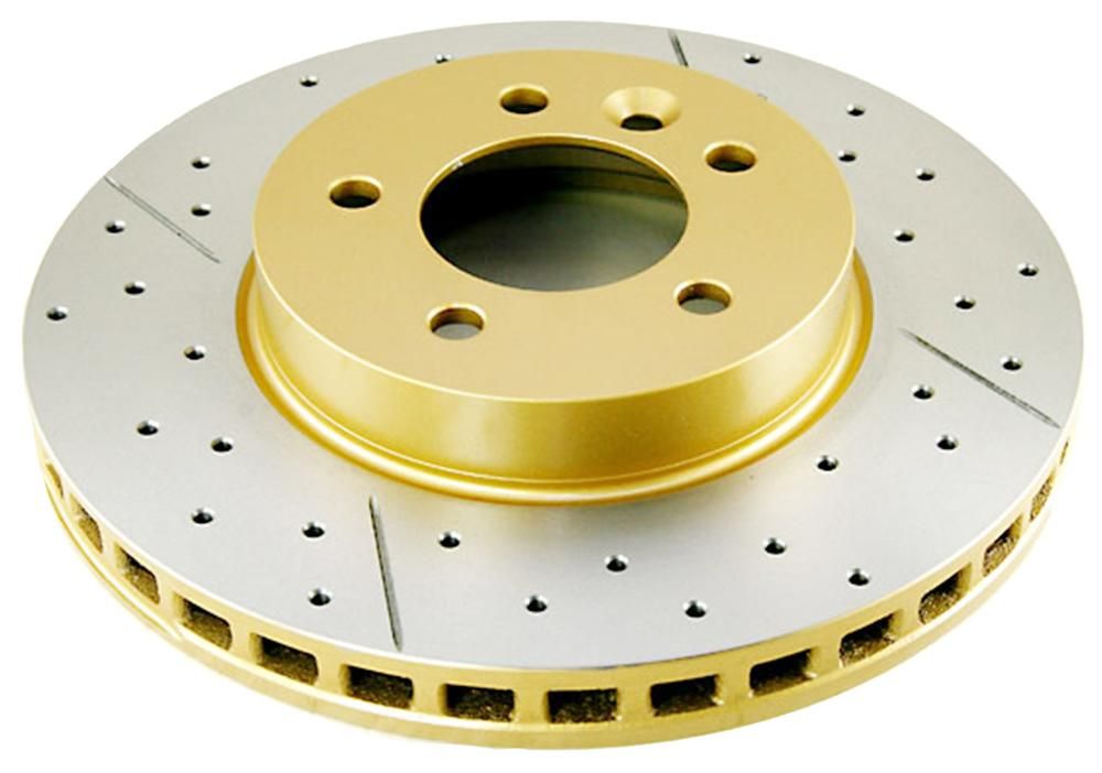 Street Gold Cross-drilled/slotted [ Landrover 05-> F ] - TecDoc Only