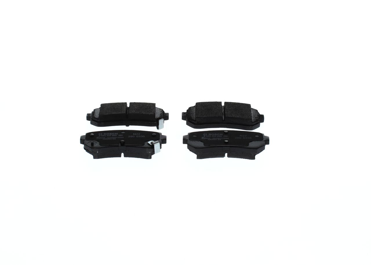 Brake Pad Set, disc brake 0 986 424 956