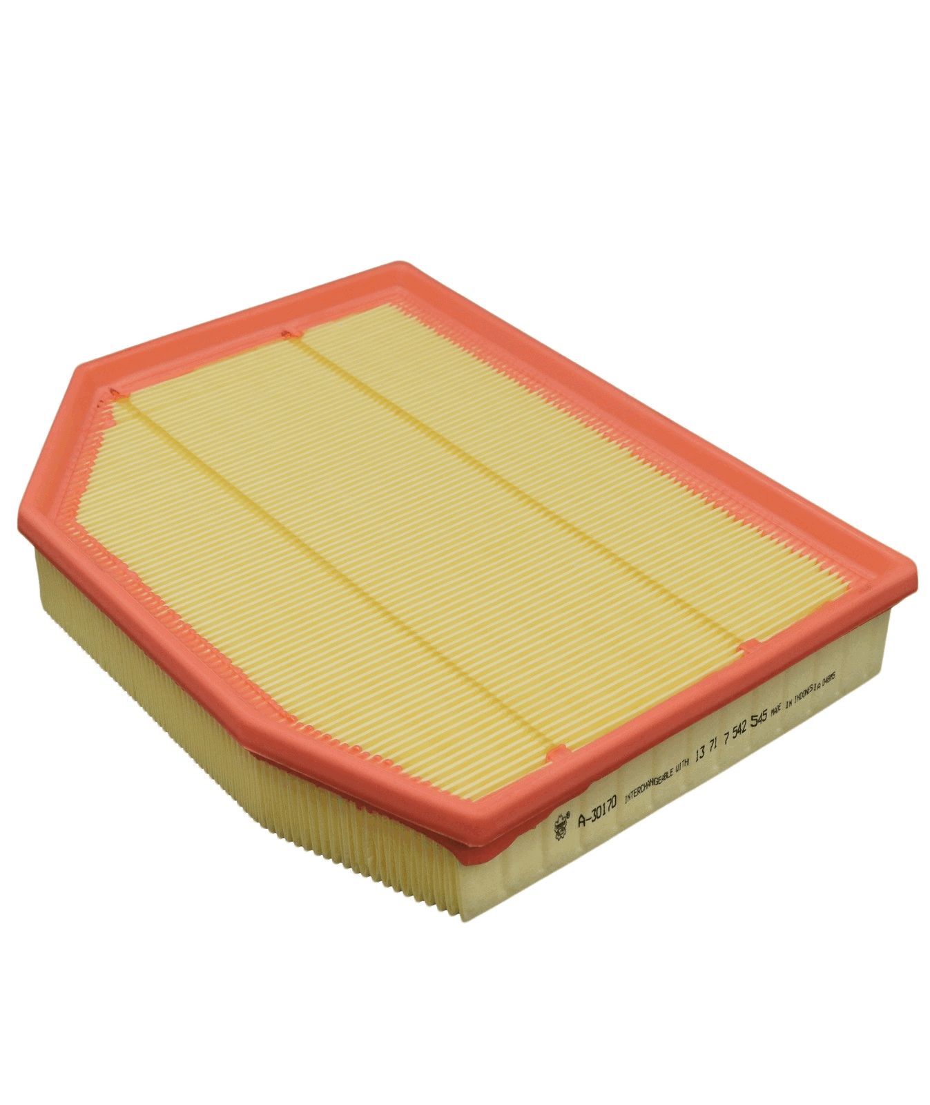 AIR FILTER FITS A1825 - TecDoc Only