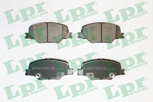 Brake Pad Set, disc brake 05P2107