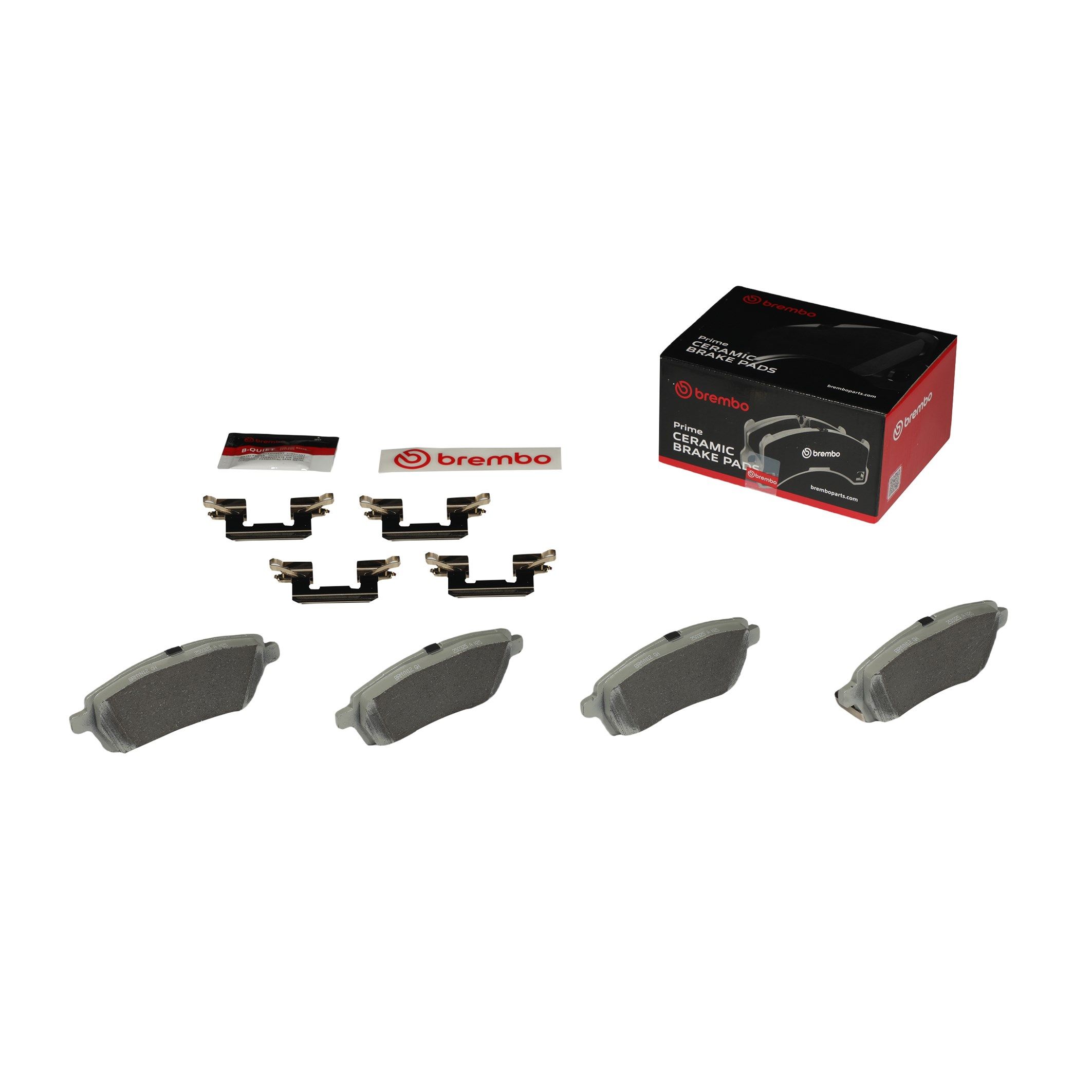 BREMBO DISC PAD -  MAZDA MAZDA2 (DE_,DH_) 1.5 07-14 (FRT) - TecDoc 2