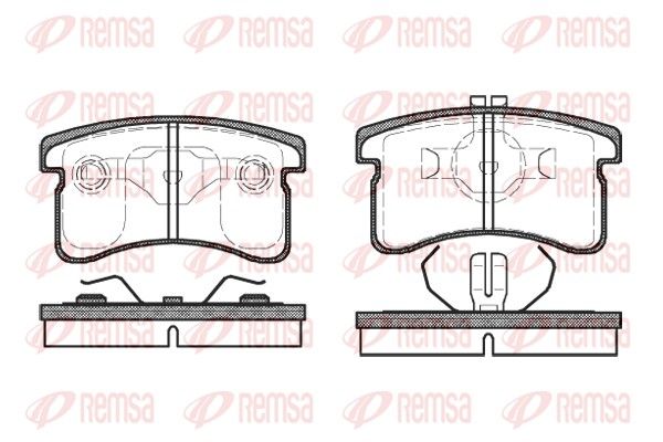 Premium Front Brake Pad Set Premium Front Brake Pad Set