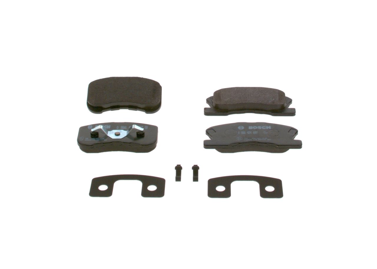 Brake Pad Set, disc brake 0 986 424 697