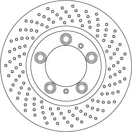 TRW BRAKE DISC - TecDoc Only