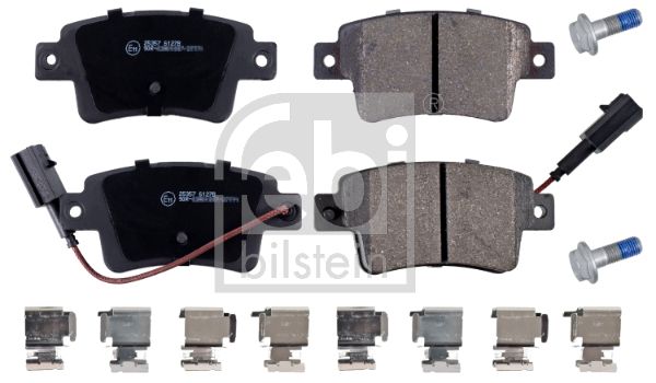 Brake Pad Set, disc brake 16898