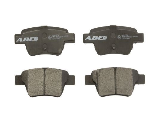 Brake Pad Set, disc brake C2C010ABE