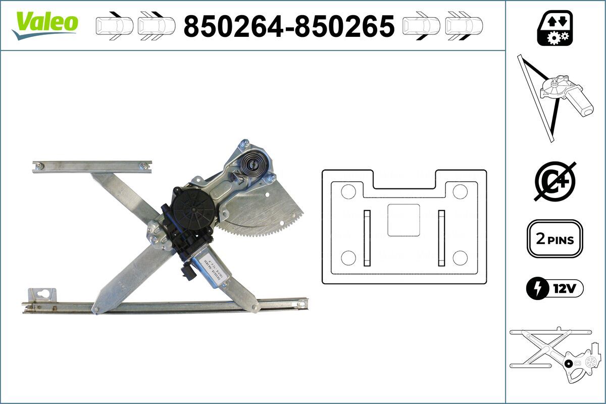 VALEO 850264 - Fensterheber