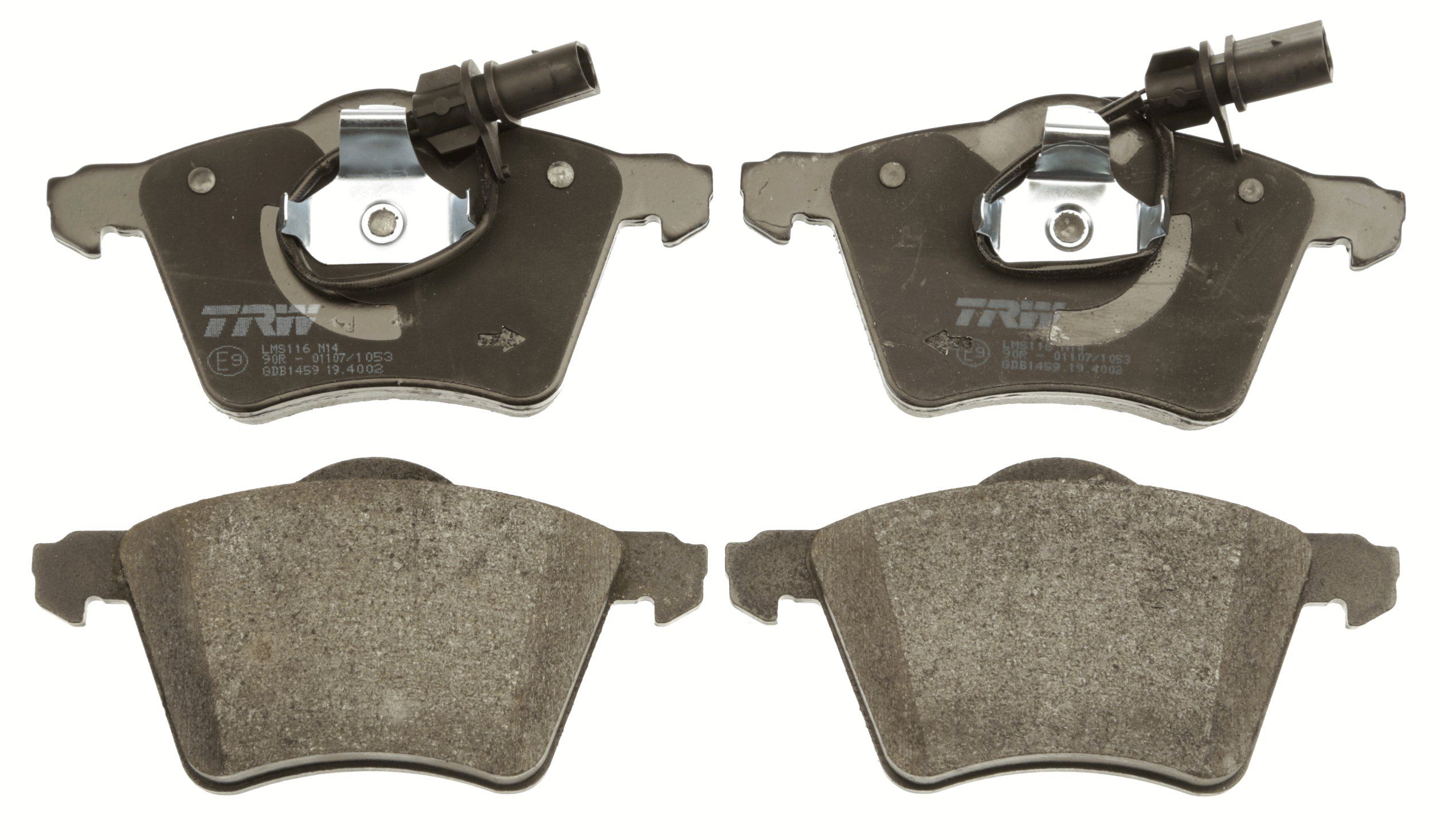 TRW DISC BRAKE PADS - TecDoc 2