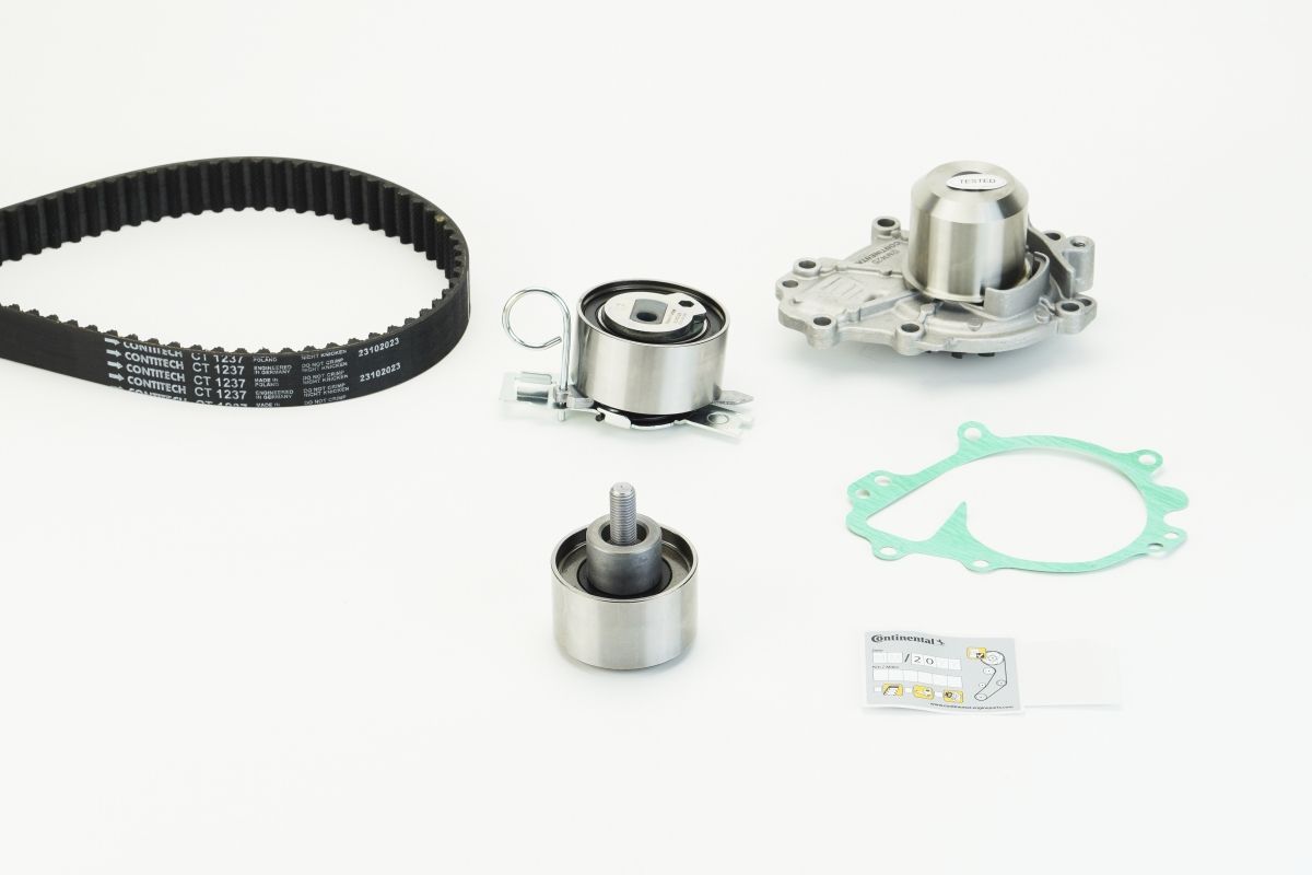 CONTINENTAL CTAM CT1237WP1 Water Pump & Timing Belt Kit