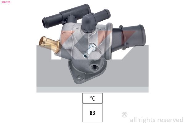 KW 580 120 - Thermostat, K&uuml;hlmittel