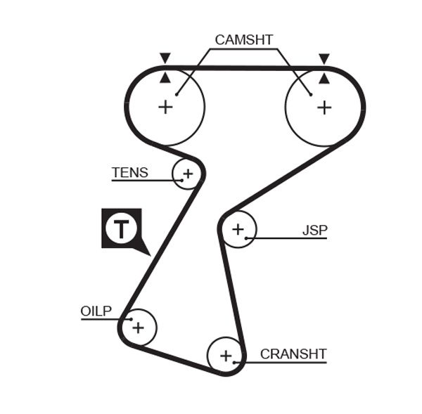 Timing Belt 5244XS