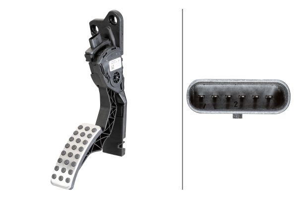 Sensor, posición pedal del acelerador