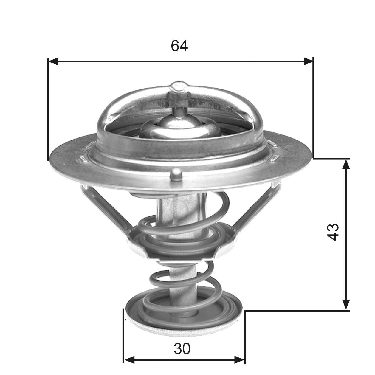 Thermostat, coolant TH27078G1