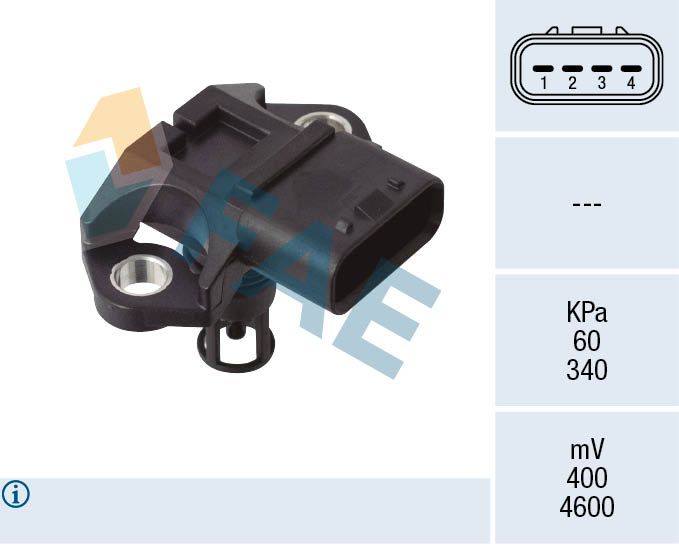 Sensor, Saugrohrdruck Sensor, Saugrohrdruck
