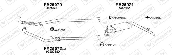 FORD MONDEO 1.8TD             93-96  .