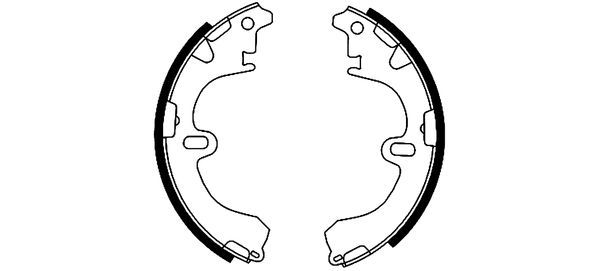 Brake Shoe Set 91043200