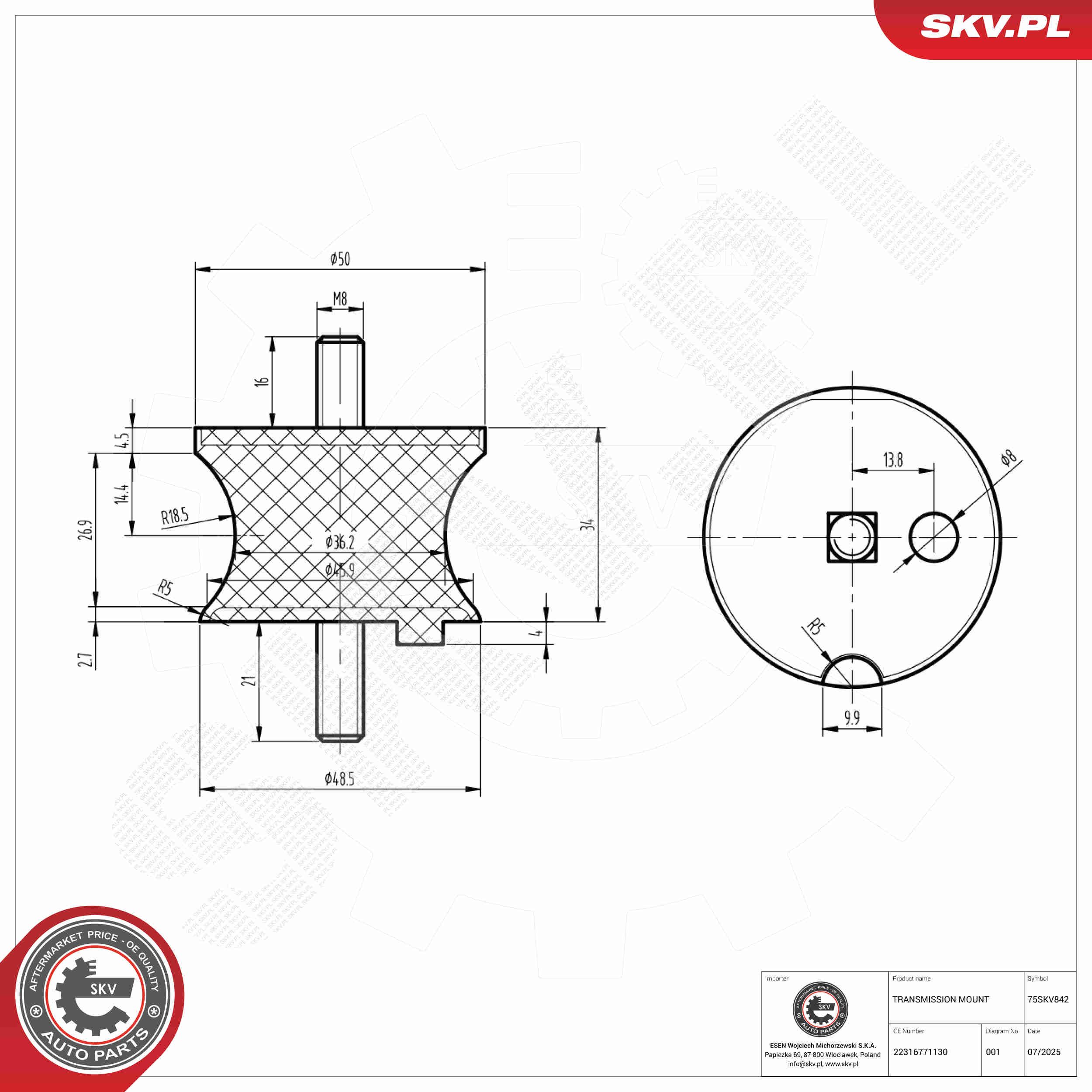 Lagerung, Automatikgetriebe