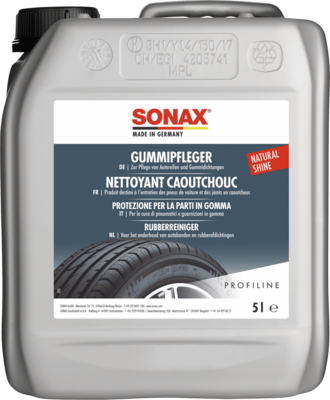 SONAX GummiPfleger / 5 Liter