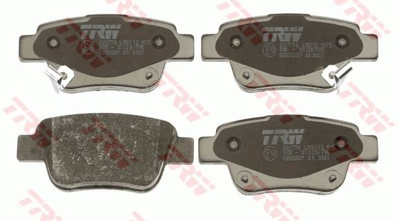 TRW DISC BRAKE PADS - TecDoc 2