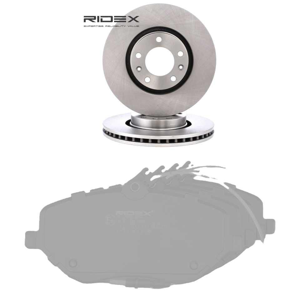 Remmenset, remschijf