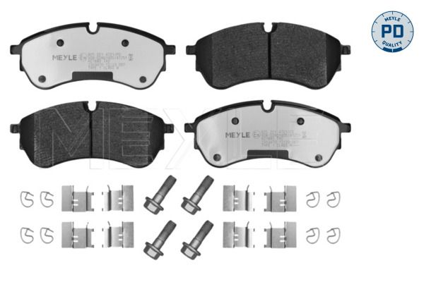 Meyle 025 221 4721/PD Bremsbelagsatz, Scheibenbremse