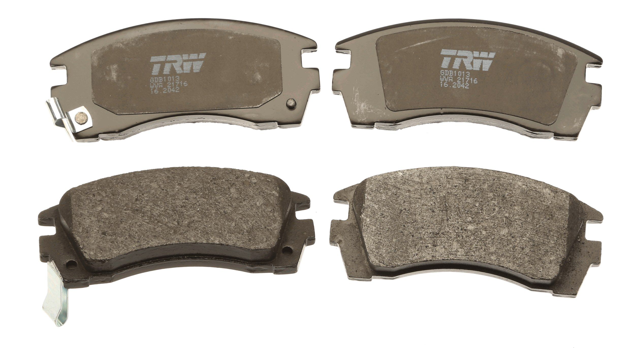 TRW DISC BRAKE PADS - TecDoc 2
