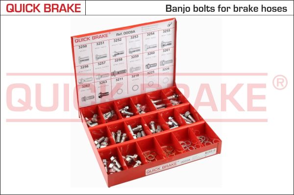 QUICK BRAKE 0009A Bolts/Screws Assortment